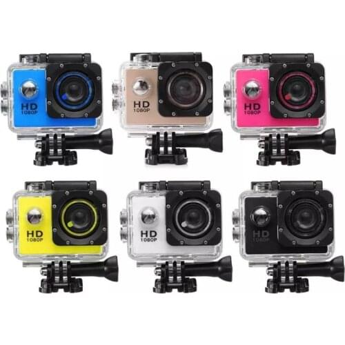 New Sale HD 4K Action Camera WiFi 12MP 2 Inch 30M Go Waterproof Pro 170D Helmet Bicycle Video Recording Sports Camera Hot