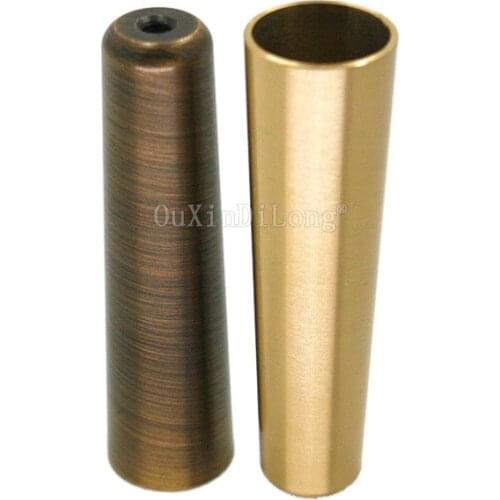 Brand New 2PCS Pure Brass Furniture Legs Covers Table Chair Sofa Feet Covers Cupboard TV Cabinet Feet Tube Protector Ferrules