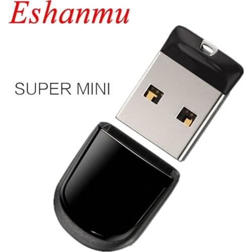 Black Super Mini Usb Flash Drive 4GB 8GB 16GB 32GB 64GB Fashion Waterproof USB 2.0 Easy To Carry Fashion USB