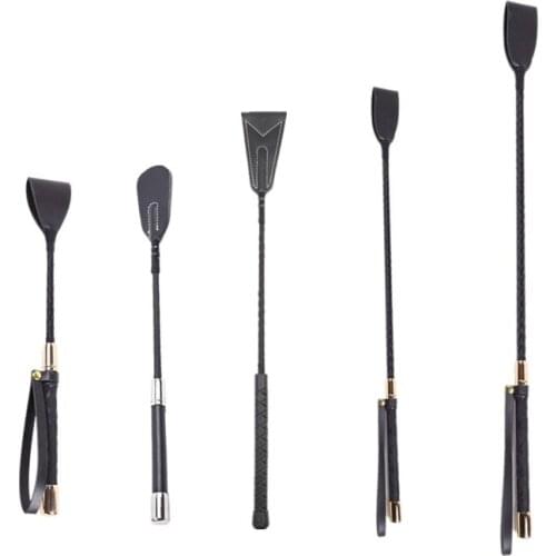 PU Leather Bondage Whip With Sword Handle Lash Fetish Flogger Horse Spanking,BDSM Slave Cosplay Accessory Sex Toys For Couples