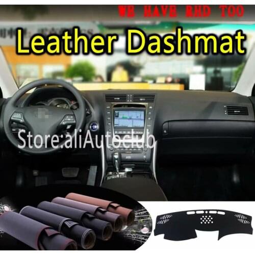 For Lexus GS300 GS430 GS350 GS460 GS450 2008-2011 Leather Dashmat Dashboard Cover Dash Mat SunShade Carpet Custom Car Styling