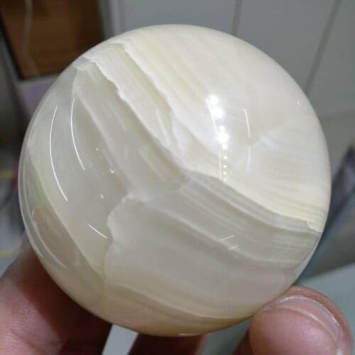 60mm Natural Crystal Healing Ball Afghanistan Jade Quartz Sphere