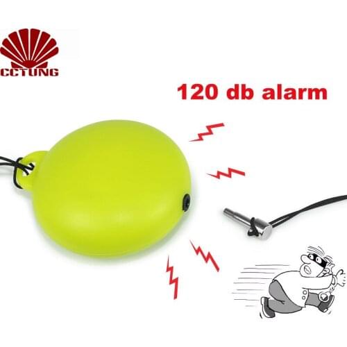 120db Personal Safe Sound Alarm Keychain with LED Safety & SOS Emergency Alarm Providing Powerful Safety and Property Assurance