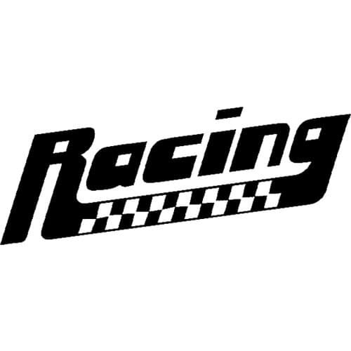 17*6.7cm Handsome Design racing Car Decal Car Styling Funny Car Window Bumper Novelty JDM Drift Vinyl Decal Sticker