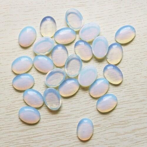 Wholesale 30Pcs/Lot High Quality Charms Opal Stone Oval CAB CABOCHON Beads DIY Jewelry Accessories 15mm*20mm Free Shipping
