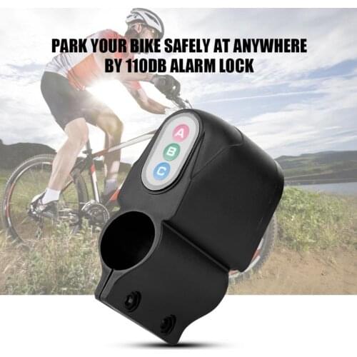 4Digital Password Bicycle Alarm Security Safety Lock Burglar Alarm Siren For Bicycle Motorcycle Tricycle Electric Vehicle