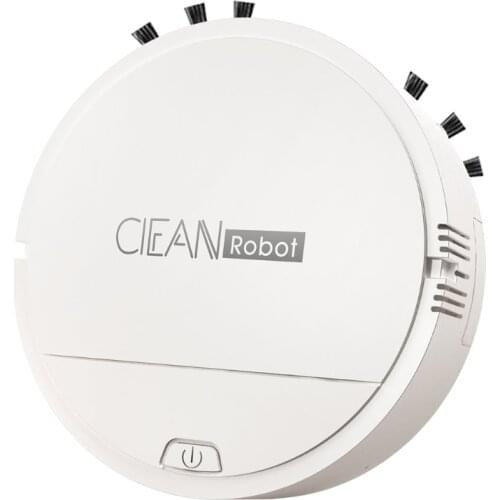 Super Thin Auto Vacuum Cleaner 2'' Wet/Dry Use Automatic Obstacle Avoidance Super Quiet One-button Control for All Floor