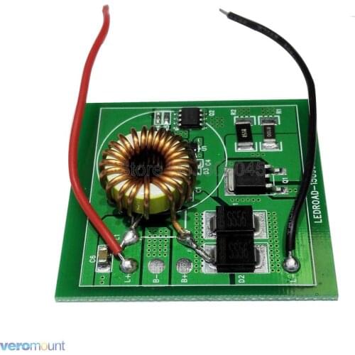 CREE XHP70 LED Driver Input DC12-24V Output 6V 4.2-4.8A Electrombile Motorcycle Modified Circuit Board Sqaure XHP70 LED Driver