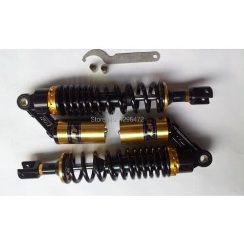 Universal 320mm 12 5/8" gas shock absorbers replacement 7mm spring for Honda CB350 CB400F CB450K atv quad BWS125 RD250