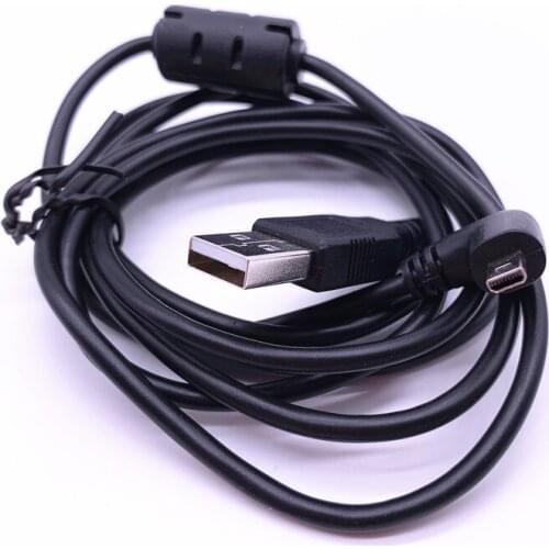 USB Male Plug To Wire 8 Pin Left Angled 90 Degree Plug Camera Data Cable for Onica Minolta DiMage Z /Z6 Dynax 5D/7D