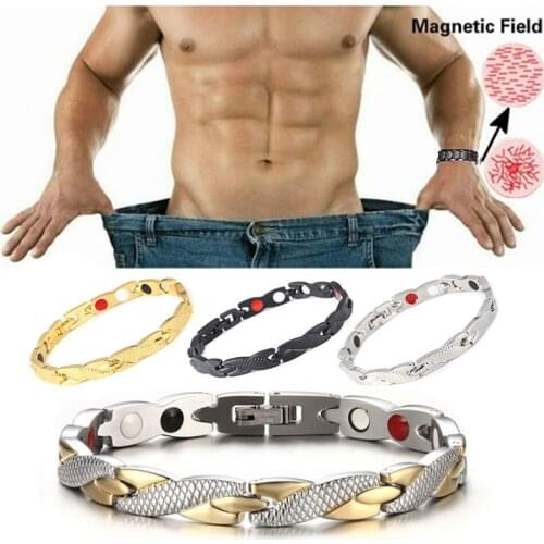 Twisted Magnets Healthy Weight Loss Bracelets & Bangles Jewelry Bio Magnetic Bracelets Charm Bracelets For Men Women Weight Loss