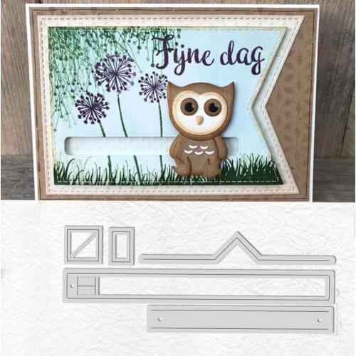 Pop-up Frame Metal Cutting Dies Stencils for DIY Scrapbooking Photo Album Decorative Embossing Paper Cards Crafts Template 2019