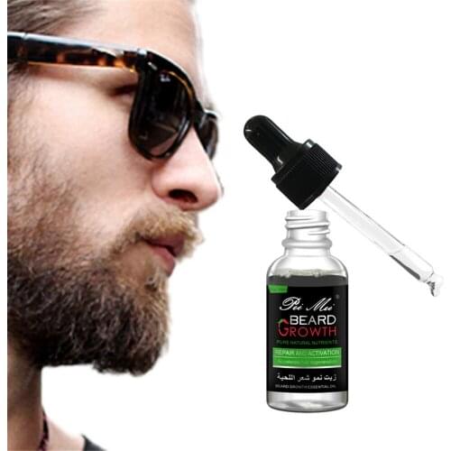 Men Liquid Beard Growth Soften Hair Growth Nourishing Fast Enhance Beard Facial Nutrition Moustache Conditioner Beard Care 30ml