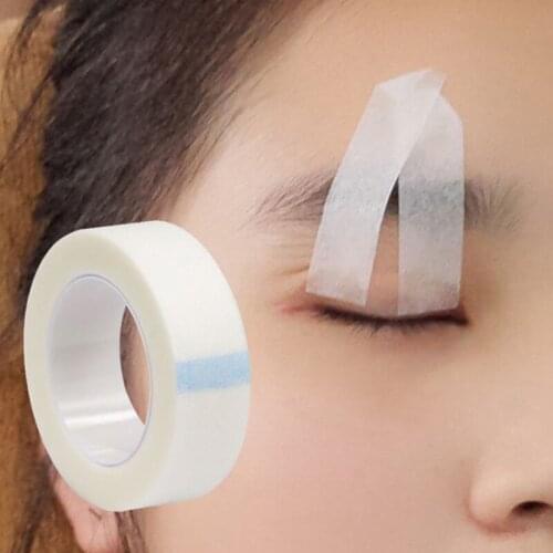1/3/5 Rolls Non-woven/PE Adhesive Tapes For Eyelash Extension False Lashes Grafting Under Eye Patch High Quality Makeup Tools
