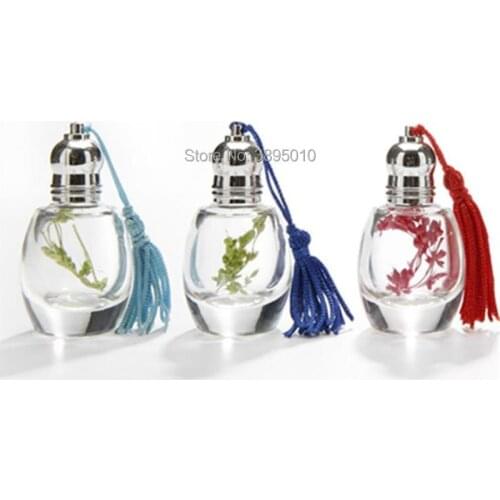 10ml tassels glass perfume bottle Essential Bottle Perfumes Empty Cosmetic Containers For Travel F416