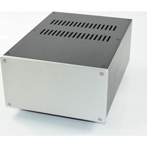 308*220*120MM Amplifier Chassis Housing DIY Box Enclosure WA123 All Aluminum Preamp Power Decoding Amplifier Case Shell
