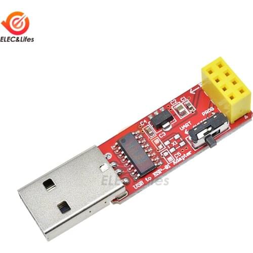 CH340 USB to Serial TTL ESP8266 ESP-01 ESP-01S ESP01 ESP01S Wireless WiFi Developent Board Module CH340G for Arduino DIY Kit