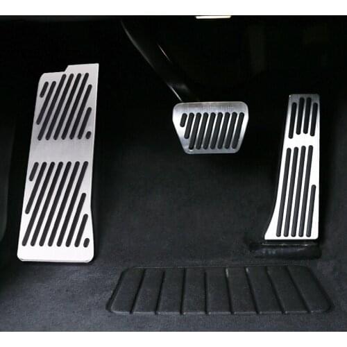 For BMW 3 Serie G20 G21 2019 2020 Car Pedal Pad Fuel Accelerator Brake Pedal Foot Rest Pedal Cover Aluminum Alloy Accessories