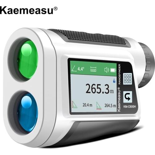 Laser Range Finder Telescope Digital Distance Meter Hunting Monocular Golf Rangefinder LCD Display Roulette Tape Measure