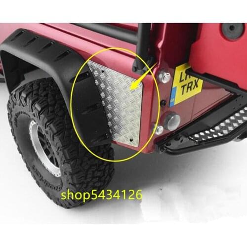 Body Shell Metal Scraper For 1/10 Rc Car TraxxasTrx4 TRX-4 Defender Remote Control Car Rc Crawler Accessories Diy Parts