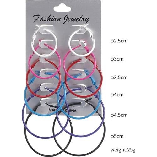 New size circle 6 pairs suit