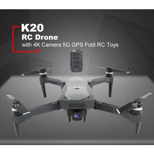 New Drone K20 Brushless Motor 5G GPS Drone With 4K HD Dual Camera Professional Foldable Quadcopter 1800M RC Distance Toy