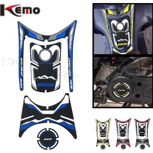 For Yamaha NVX155 AEROX155 NVX 155 AEROX 155 Motorcycle Side Decal Gas Knee Grip Protector Anti Slip Sticker Tank Traction Pad