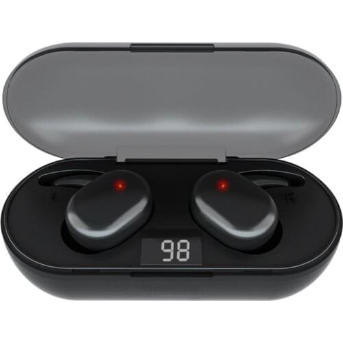 Q2 TWS touch digital display bluetooth headset 9D stereo noise reduction gaming headset