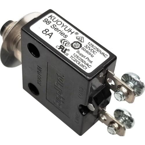 KUOYUH 98 Circuit breakers of Micro Thermal Protector with Screw PIN