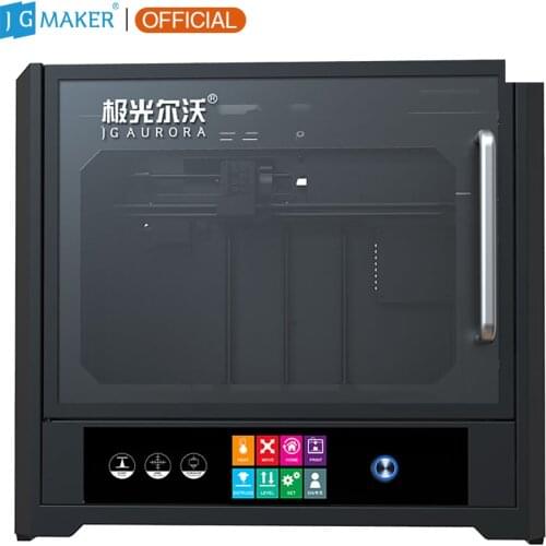 JGMAKER 3D Printer A6 Print Size 300*200*200mm High Precision Quiet Printing Filament Run Out Detection 3D Machine JGAURORA