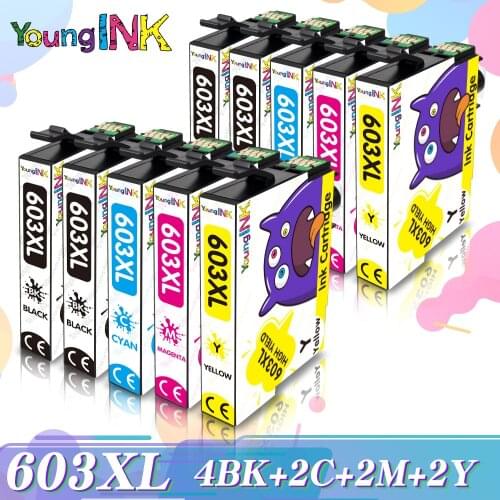 T603XL 603 XL Ink Cartridge For Epson XP-2100 XP-2105 XP-3100 XP-3105 XP-4100 XP-4105 WF-2810 WF-2830 WF-2850