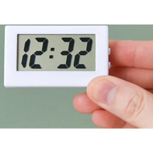 Mini LCD Digital Table Dashboard Desk Electronic Clock for Desktop Home Office