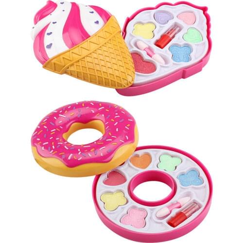 Kids Water Soluble Makeup Toy Household Pretend Play Simulation Cosmetics