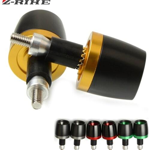 For Suzuki GSX-R GSXR 600 750 1000 K1 K2 K3 K4 K5 K6 K7 K8 CNC Aluminum Handlebar Grips ends Bar Ends Handlebar Caps