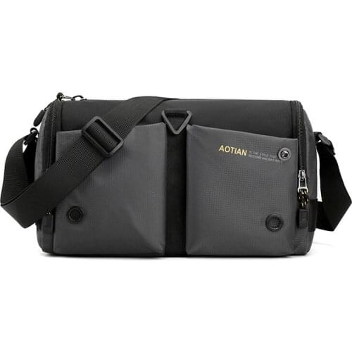 Good Qualtiy Travel Bag Nylon Casual Shoulder Crossbody Outdoor Bags Mens Travel Zipper Shoulder Bag Waterproof Messenger Bags
