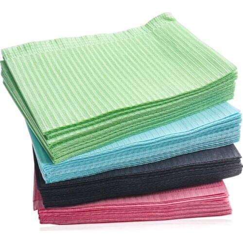 Hot 125 Pcs Disposable Tattoo Clean Pad Excellent Double-Layer Composite Membrane Absorbent Waterproof Tablecloths Tattoo Tools