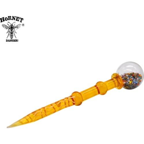HORNET 5.3 Inch Glass Wax Dab Tool Carb Cap Dabber Accessories for Glass Banger Smoking Water Pipe