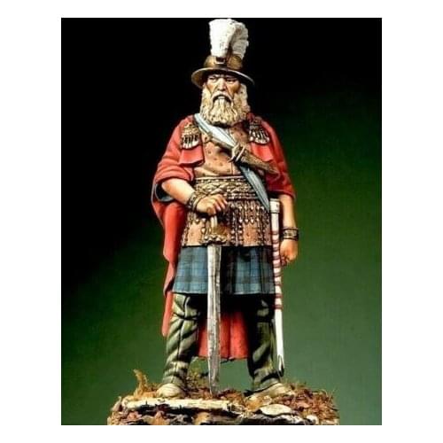 New Unassembled 1/32 ancient warrior man (WITH BASE ) Resin Figure Unpainted Model Kit