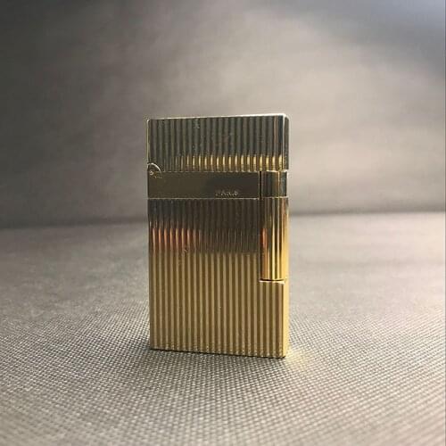 100% New vintage Dupont Bright Sound gas lighter windproof for cigarette lighter hiqh quality