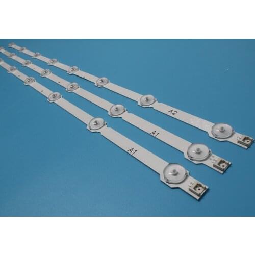 NEW!!FOR LG 32 inch LCD back light 6916L-1204A 1205A 1437A 1438A 1105 1205 (1set=3piece 2PCS 7 LED 1PCS 8LED)