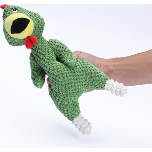 Plush Screaming Chicken Pets Dog Toys Squeeze Squeaky Sound Funny Toy Plush For Dogs Molar Big dog Chew Toys