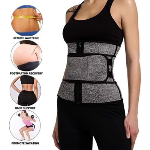 Sports Waist Trainer Control Shapewear Fitness Sweat Slim Belt Weight Loss Shaping Body Shaper Belly Belt Corsets