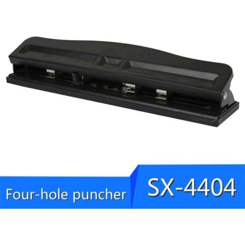 Sx-4404 Adjustable Four-hole Manual Punch Machine Thickness 12mm Punch Hole Punch Hole Binder Binder Diy Inner Page Tool