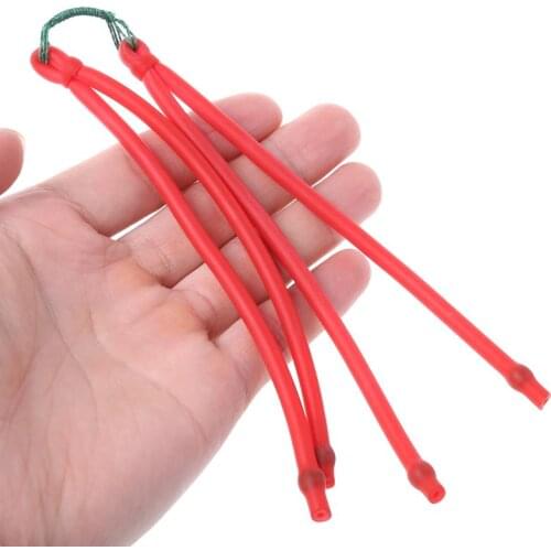 Slingshot Band Group Elastic Rubber Latex Powerful Catapult Replacement Hunt Shoot Outdoor Sports Fishing Supplies Random Color