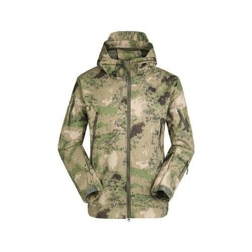 Warm Waterproof Windproof Coat Men Winter Tactical Jacket Army Jacket Military Shark Skin Windbreaker Jackets Soft Shell