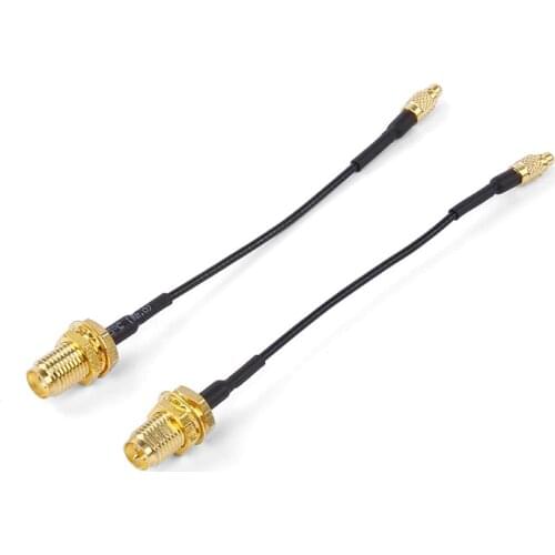 IFlight MMCX to SMA RP-SMA Female Flange FPV Antenna Extension Cord for RC Drone FPV Racing