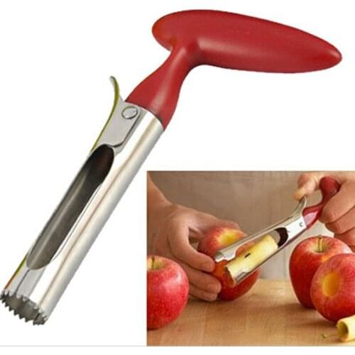 Useful Kitchen Core Remover Fruit Vegetables Pear Corer Easy Twist Stainless Steel Gadget Seeder Accessories For Kitchen 54084