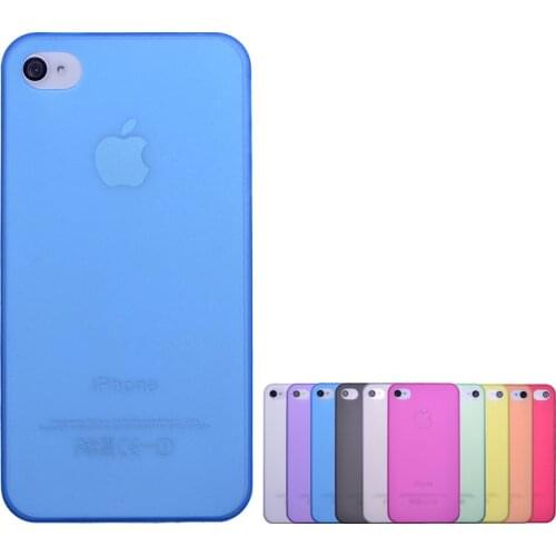 High quality Pure color phone case cover skin For iphone 6 6s shell matte translucent sleeve PC case protector Coque