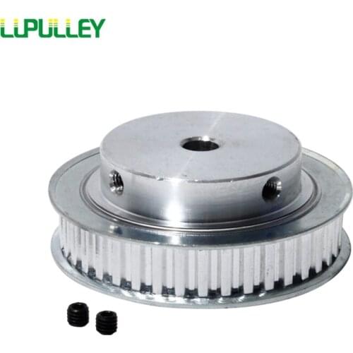 LUPULLEY XL 45T Timing Pulley With Inner Bore 8/10/12/14/15/19/20/25MM 45Teeth Aluminum Alloy Timing Pulley Wheel For CNC