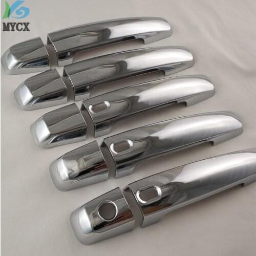 For Suzuki Grand Vitara 2005 -2012 Chrome Door Handle Covers 5 Door Accessories 2007 2008 2009 2010 2011 2012 Car Styling 10pcs
